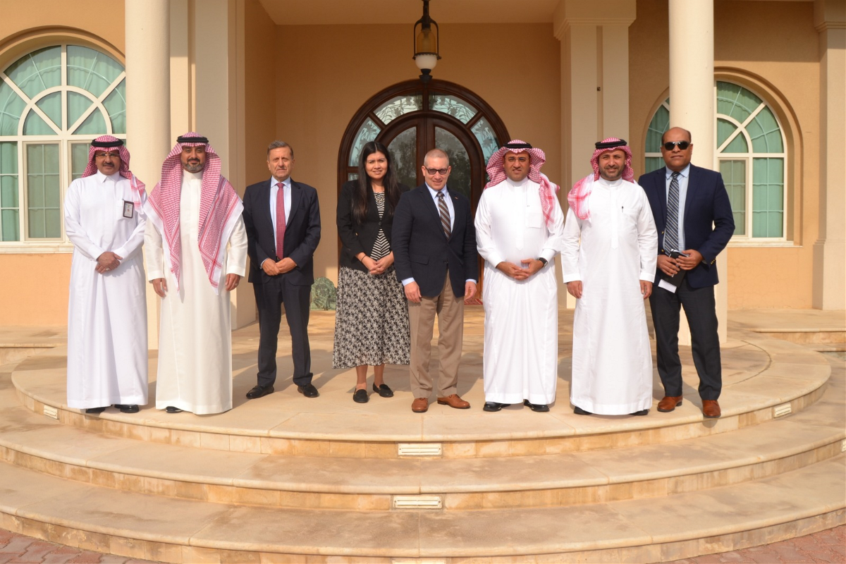 Visit of the US consul general to NADA farm